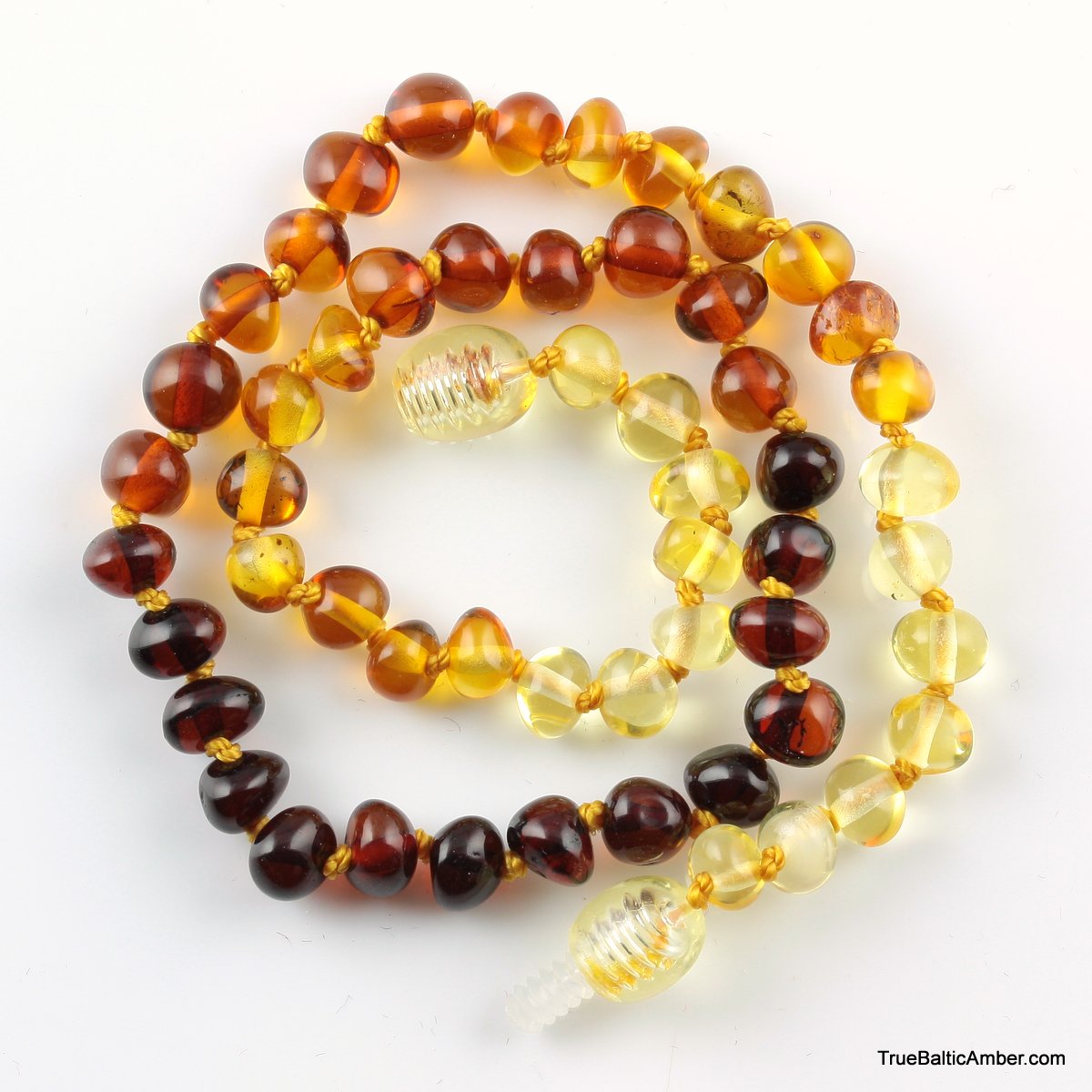 Baltic Amber Teething Necklace For Babies