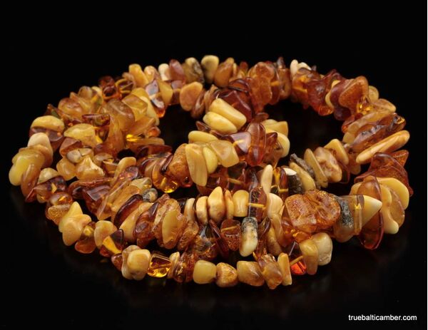 Vintage Nuggets Baltic amber necklace