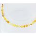 Raw Mix Baroque teething Baltic amber necklace