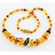 Composition Baltic amber necklace 19in