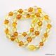 Multi2 Baltic Amber Teething Necklace For Babies