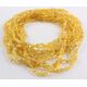 10 Raw Honey BEANS Baltic amber adult necklaces 45cm