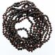 10 Raw Cherry BAROQUE Baby teething Baltic amber necklaces 32cm
