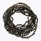 10 Raw Dark BAROQUE Baltic amber teething necklaces 32cm