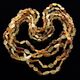 5 Raw Mix BEANS Baltic amber adult necklaces 55cm