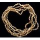 5 Butter ROUND beads Baltic amber adult necklaces 48cm